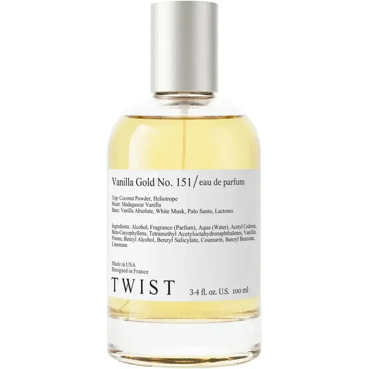 Twist Vanilla Gold No. 151 parfüm şişesi