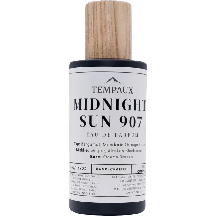 Tempaux Midnight Sun 907 perfume bottle