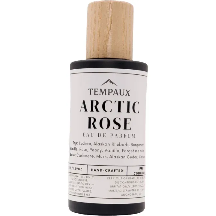 Tempaux Arctic Rose perfume bottle