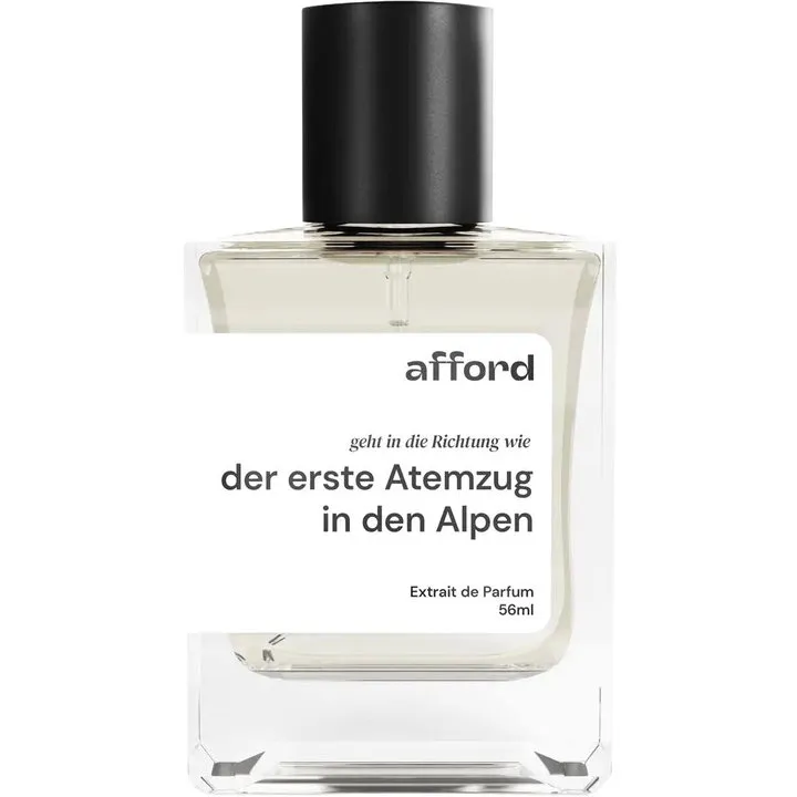Afford Der erste Atemzug in den Alpen perfume bottle