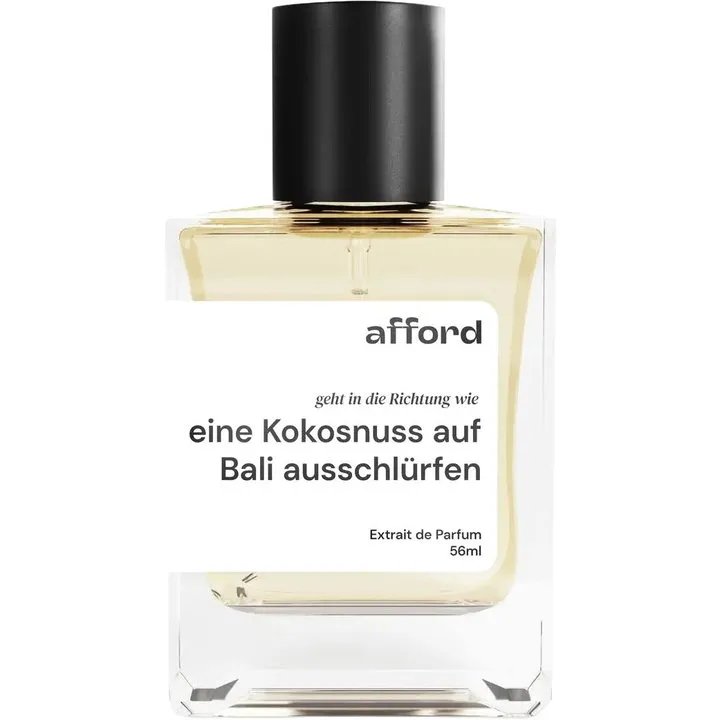 Afford Eine Kokosnuss auf Bali ausschlürfen parfüm şişesi
