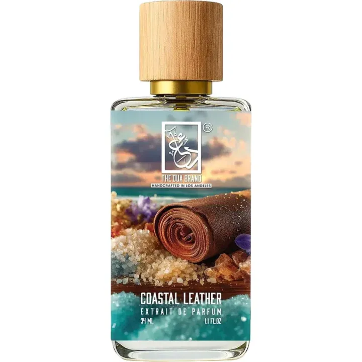 The Dua Brand Coastal Leather perfume bottle