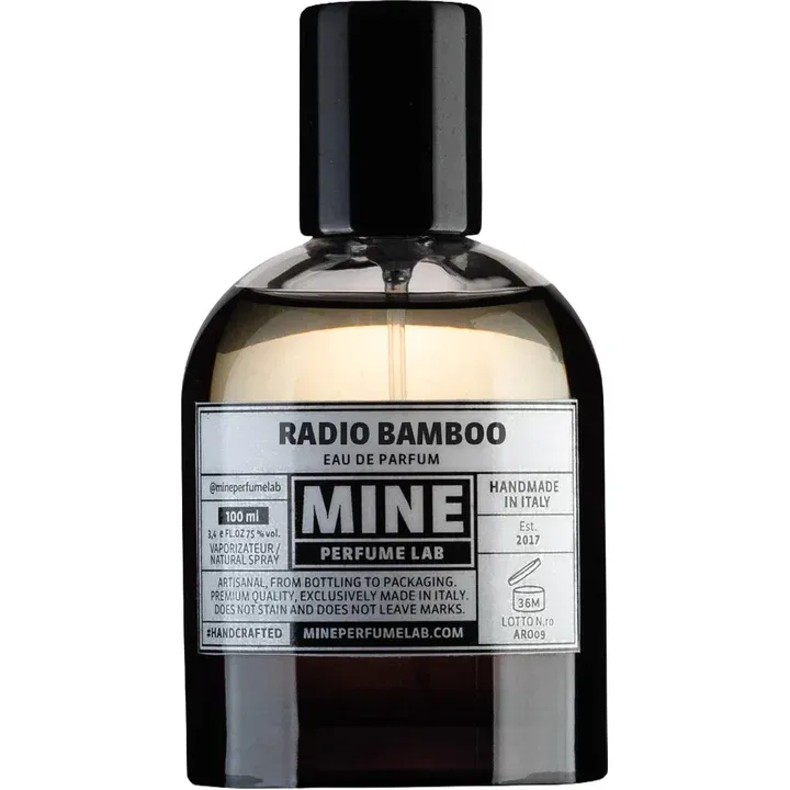 Mine Perfume Lab Radio Bamboo parfüm şişesi