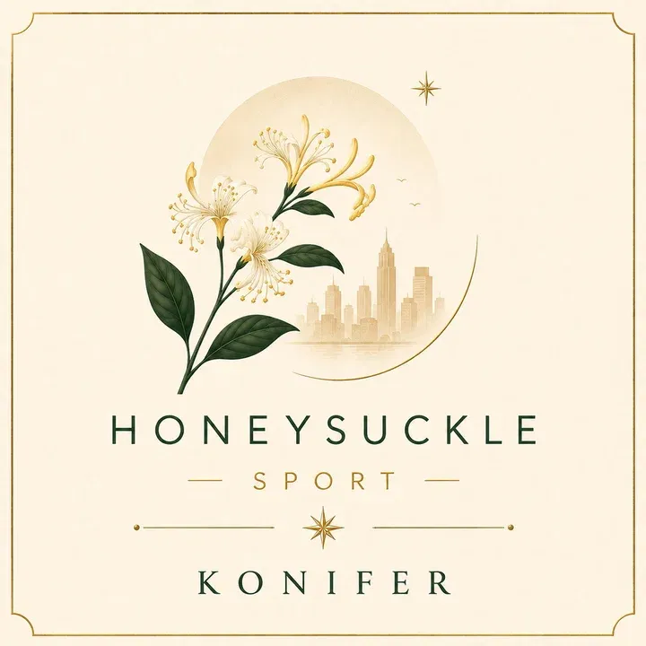 Konifer Honeysuckle Sport perfume bottle