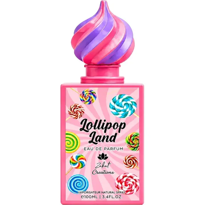 Zakat Creations Lollipop Land perfume bottle