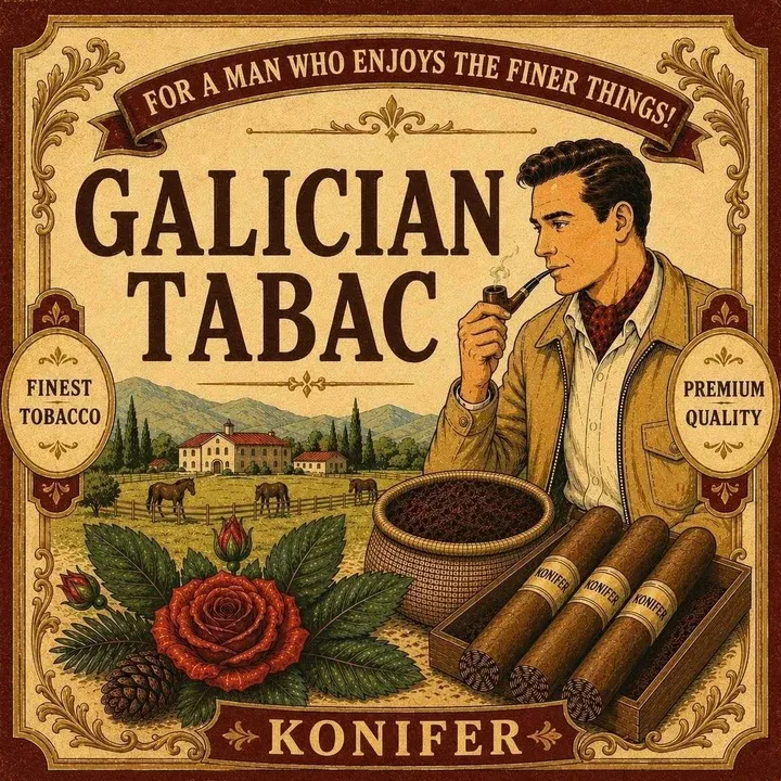 Konifer Galician Tabac perfume bottle