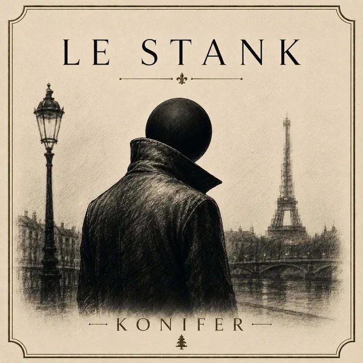 Konifer Le Stank parfüm şişesi