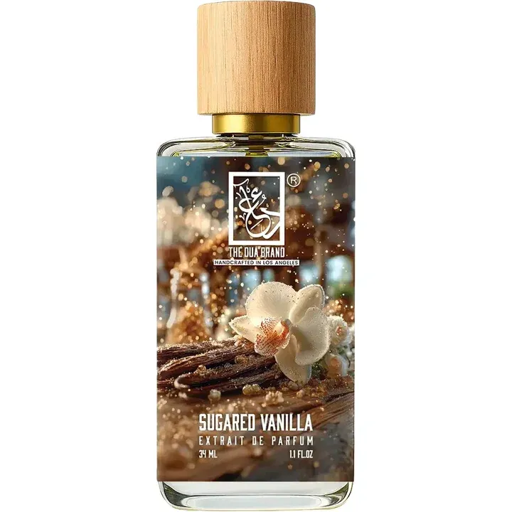The Dua Brand Sugared Vanilla perfume bottle