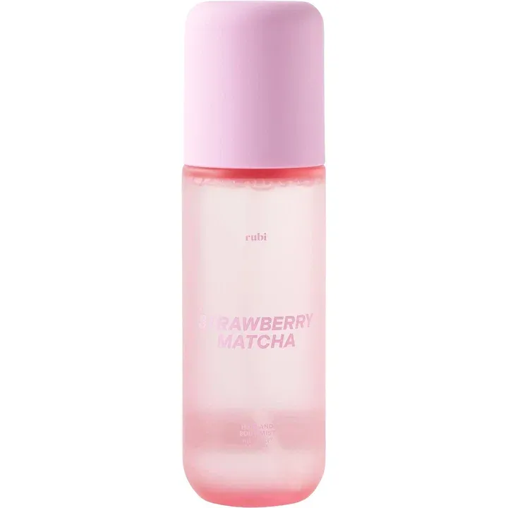 Rubi Strawberry Matcha perfume bottle