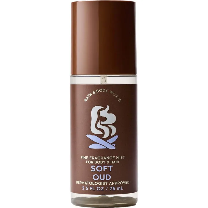 Bath & Body Works Soft Oud parfüm şişesi