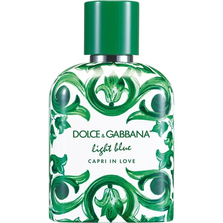 Dolce & Gabbana Light Blue pour Homme Capri in Love Travel Exclusive parfüm şişesi