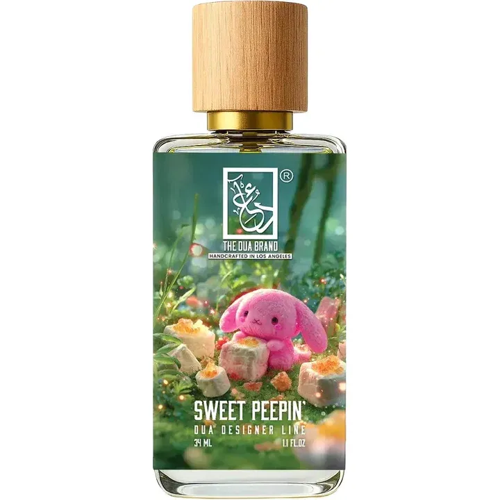 The Dua Brand Sweet Peepin' perfume bottle