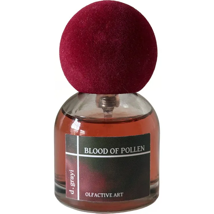 D. Grayi Blood of Pollen perfume bottle