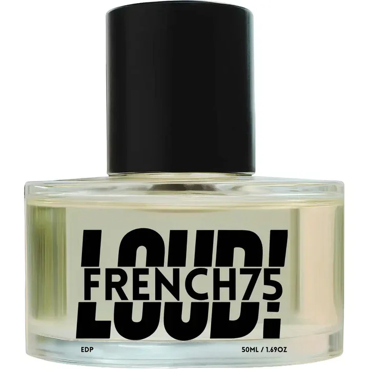 LOUD! Fragrances French 75 perfume bottle