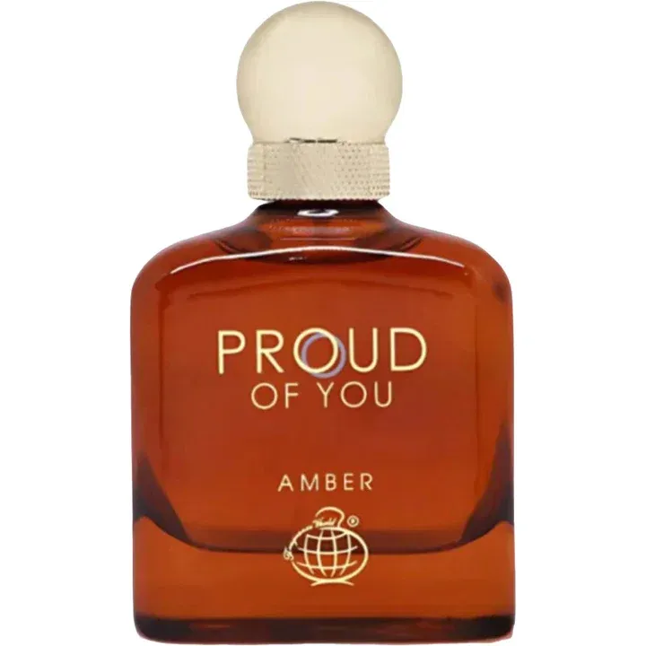 Fragrance World Proud of You Amber parfüm şişesi