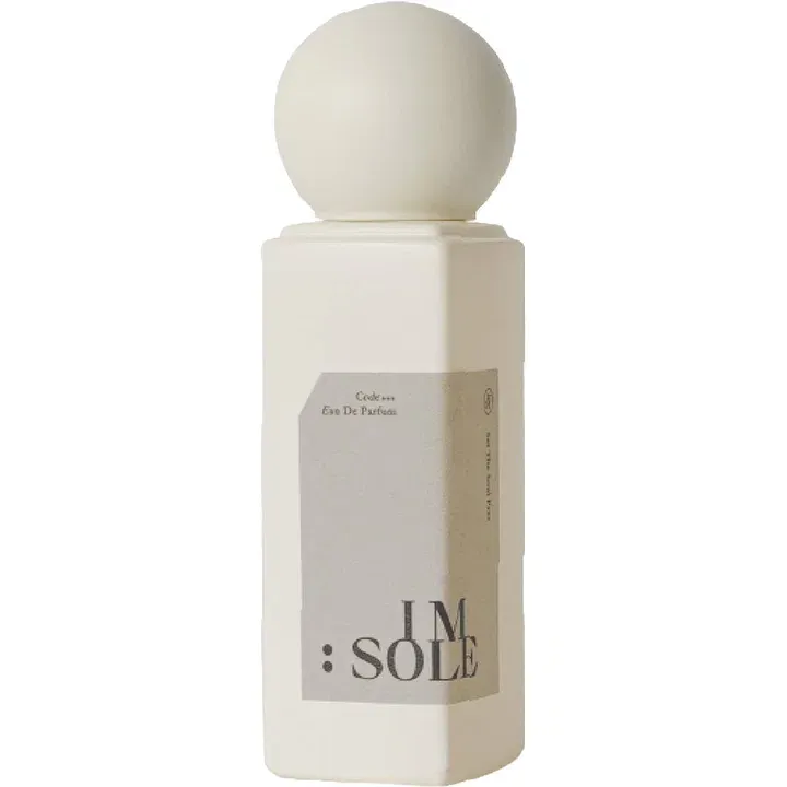IM:SOLE The Code / 暗号 (Eau de Parfum) perfume bottle