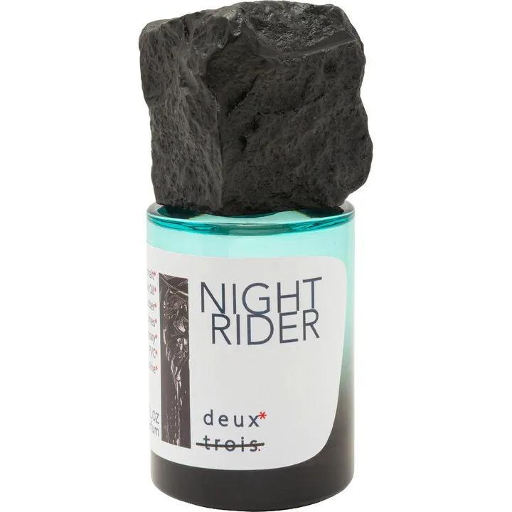 Deux*Trois. Night Rider perfume bottle