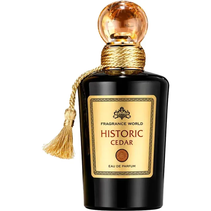 Fragrance World Historic Cedar parfüm şişesi