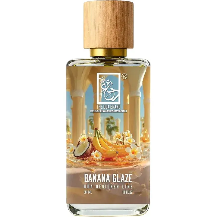 The Dua Brand Banana Glaze perfume bottle