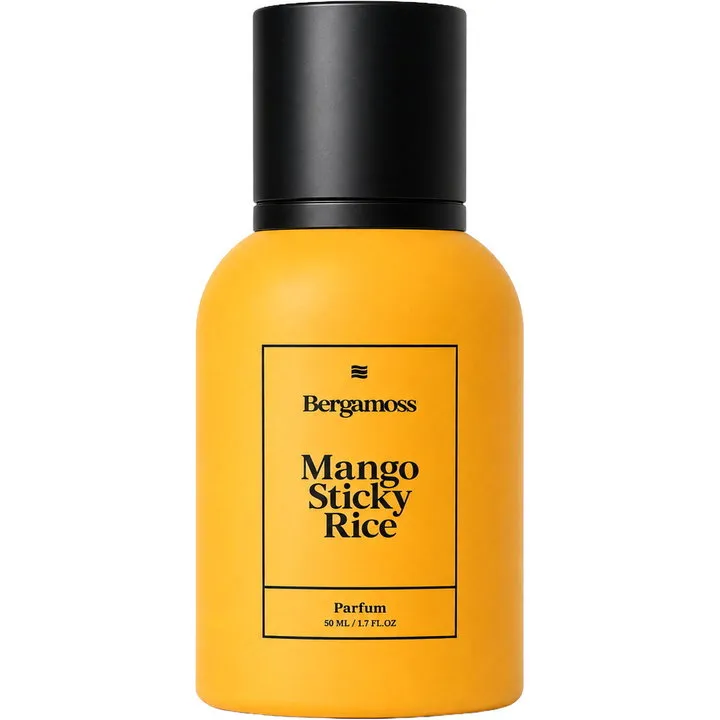 Bergamoss Mango Sticky Rice perfume bottle