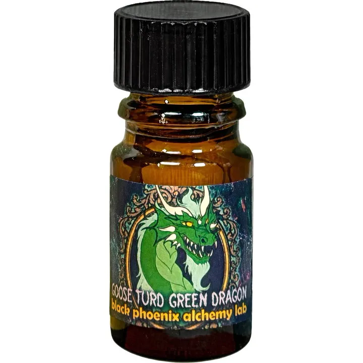 Black Phoenix Alchemy Lab Goose Turd Green Dragon perfume bottle
