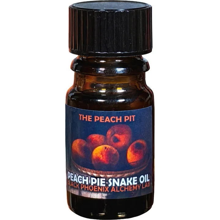 Black Phoenix Alchemy Lab Peach Pie Snake Oil parfüm şişesi