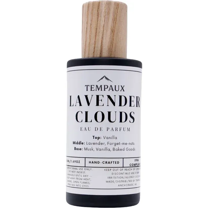 Tempaux Lavender Clouds perfume bottle