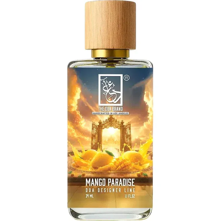 The Dua Brand Mango Paradise perfume bottle