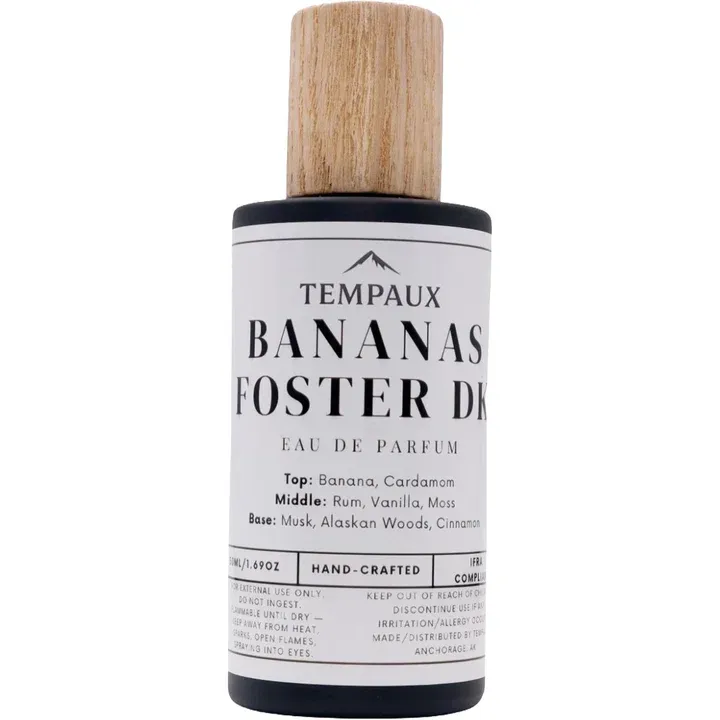 Tempaux Bananas Foster DK perfume bottle