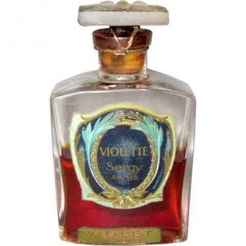 Sergy Violette / Violet perfume bottle
