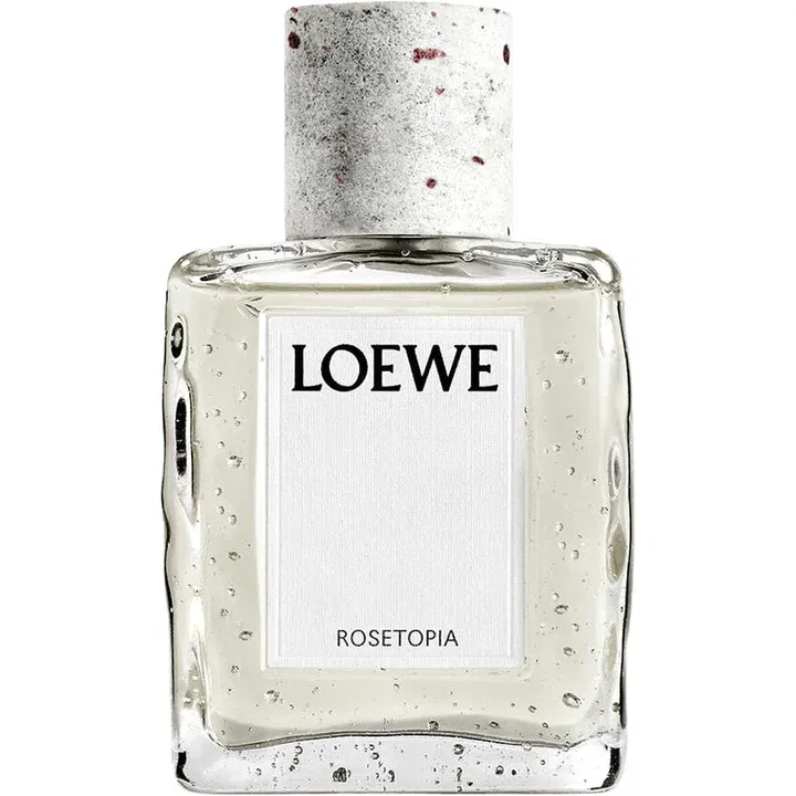 Loewe Rosetopia perfume bottle