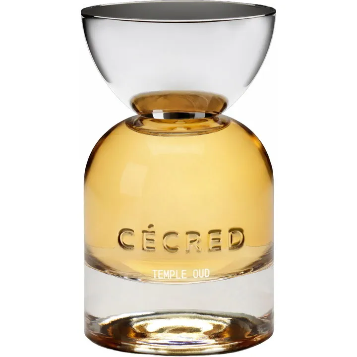 Cécred Temple Oud perfume bottle