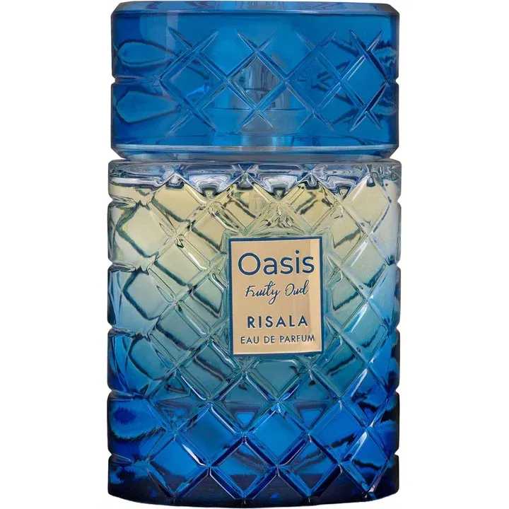 Risala Oasis Fruity Oud perfume bottle
