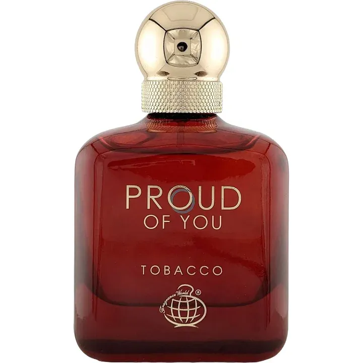 Fragrance World Proud of You Tobacco perfume bottle