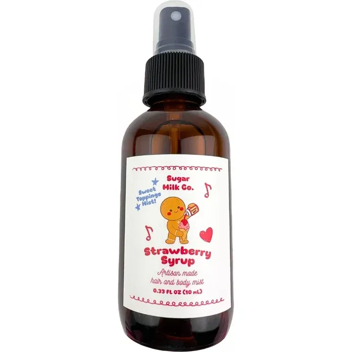 Sugar Milk! Strawberry Syrup perfume bottle