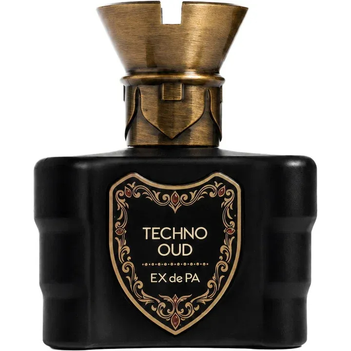 Landcaster Techno Oud perfume bottle