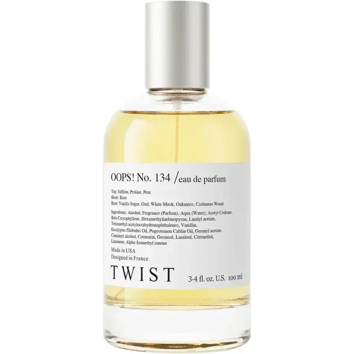 Twist Oops! No. 134 perfume bottle