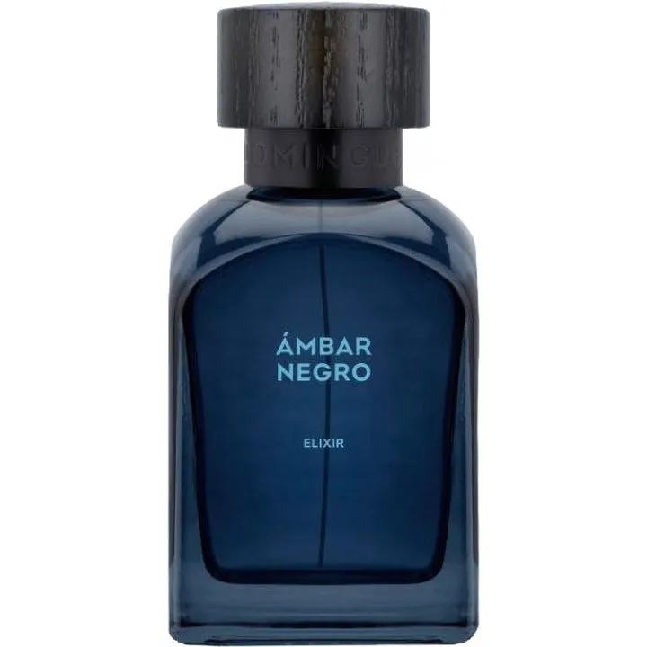 Adolfo Dominguez Ámbar Negro Elixir parfüm şişesi