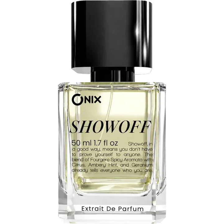 Onix Showoff parfüm şişesi