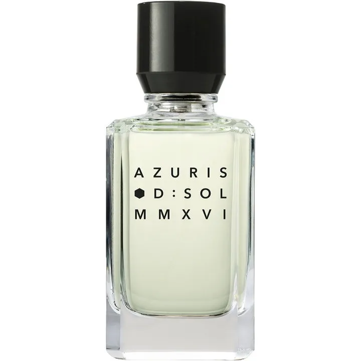 D:SOL MMXVI Azuris perfume bottle