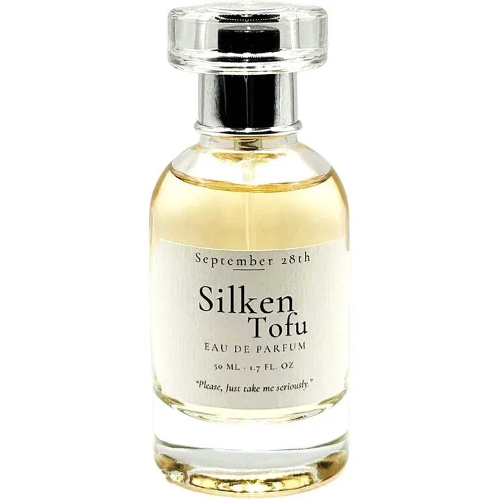September 28th Silken Tofu perfume bottle