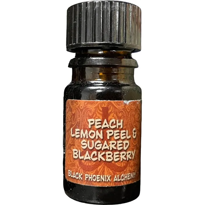 Black Phoenix Alchemy Lab Peach, Lemon Peel & Sugared Blackberry perfume bottle