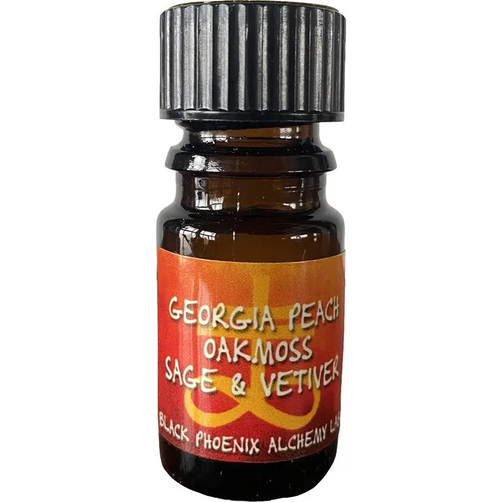 Black Phoenix Alchemy Lab Georgia Peach, Oakmoss, Sage & Vetiver parfüm şişesi