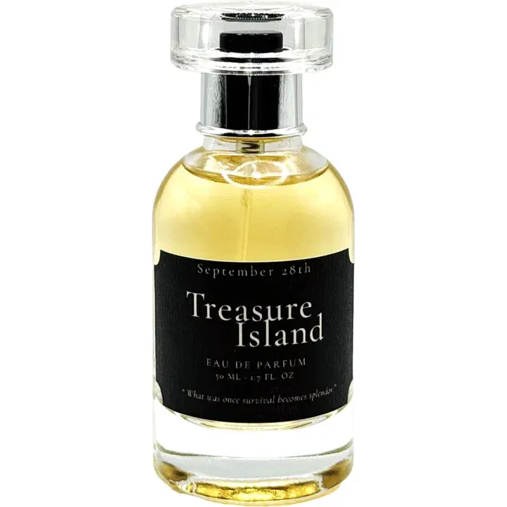 September 28th Treasure Island perfume bottle