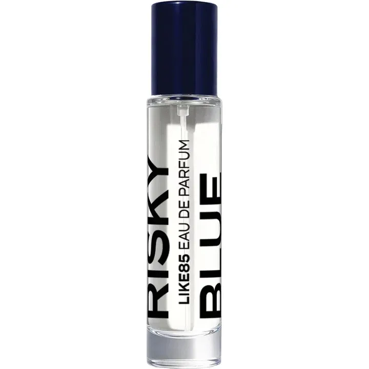 Like85 Risky Blue perfume bottle