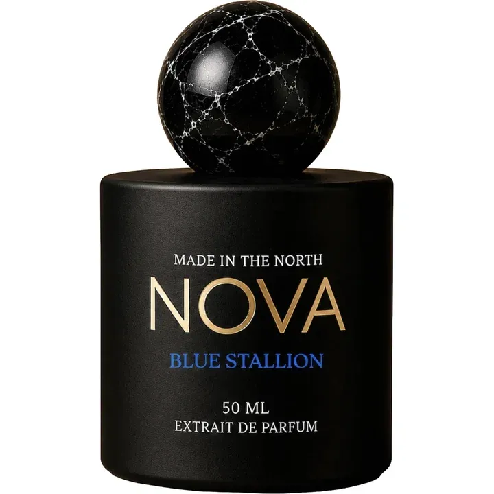 Nova Scents Blue Stallion perfume bottle