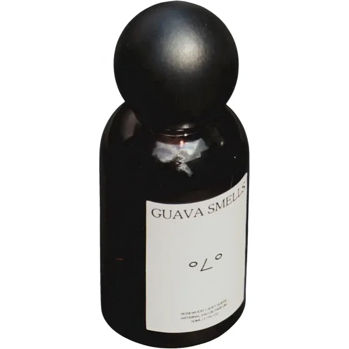 Guava Smells Rosewood + Soft Suede perfume bottle
