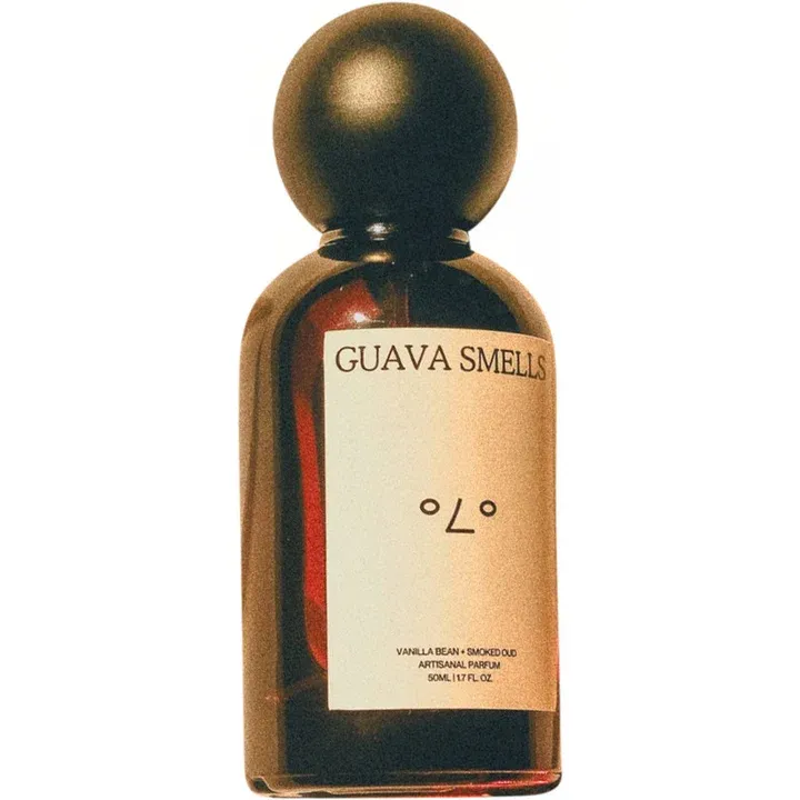 Guava Smells Vanilla Bean + Smoked Oud perfume bottle