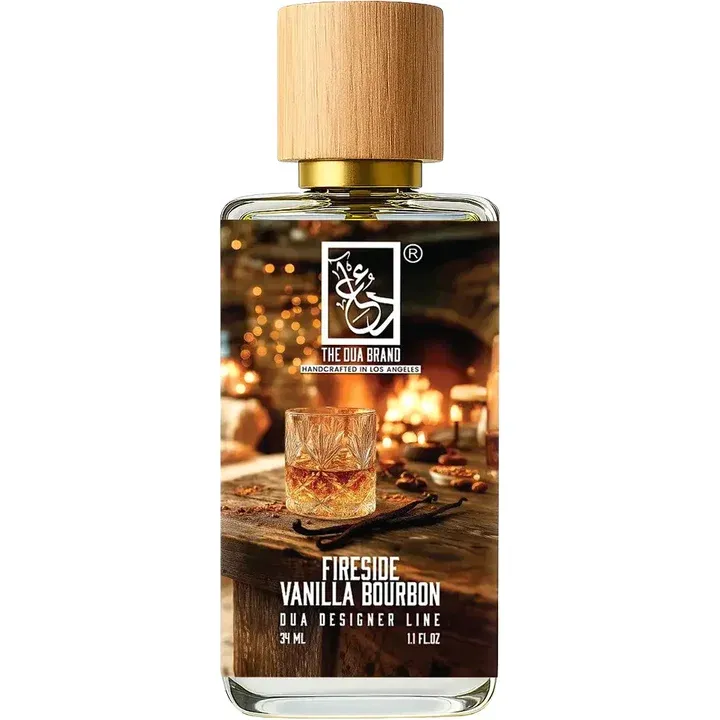 The Dua Brand Fireside Vanilla Bourbon parfüm şişesi