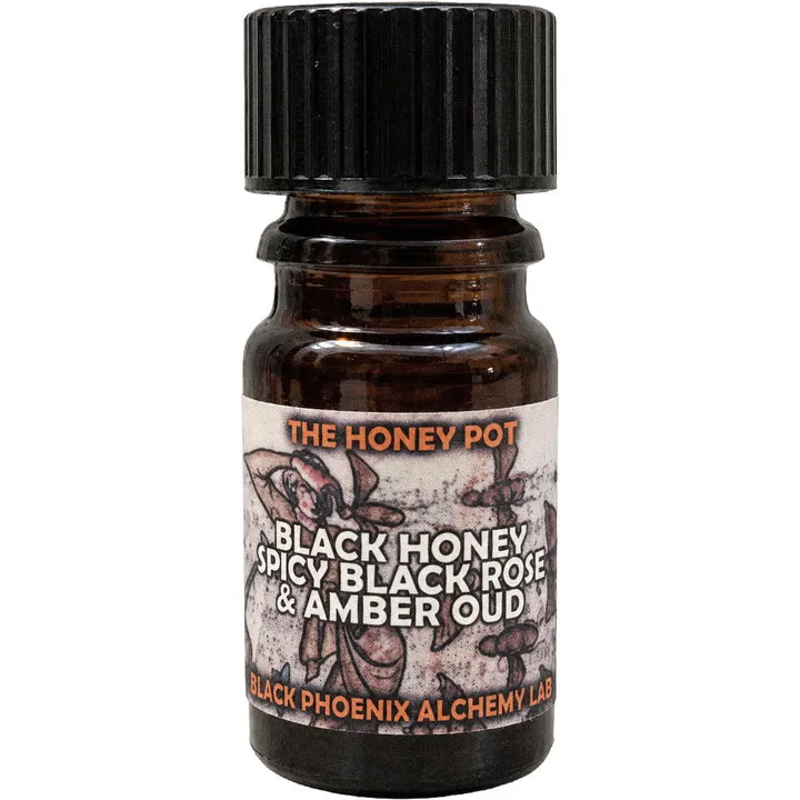 Black Phoenix Alchemy Lab Black Honey, Spicy Black Rose & Amber Oud parfüm şişesi